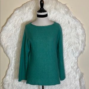 Boden Juniper Chic Mohair Wool Blend Mint Sweater